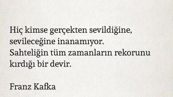Kariliyor musunuz bu sözlere?