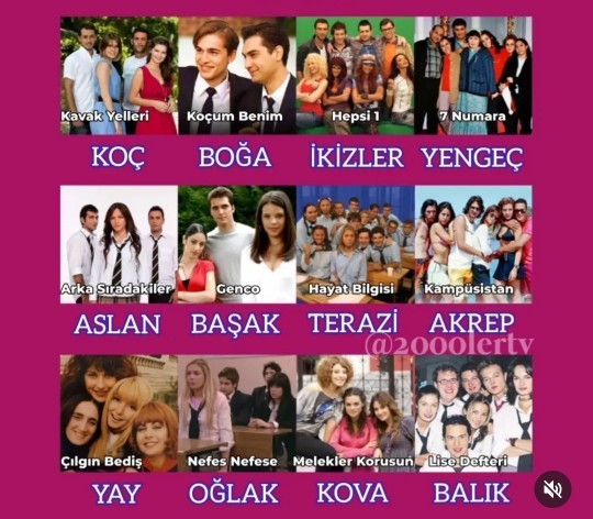 Burcuna göre hangi gençlik dizisi senin?