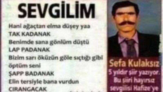 Aşkı nasıl buluyorsun sence aşk sana göre bir şey mi?