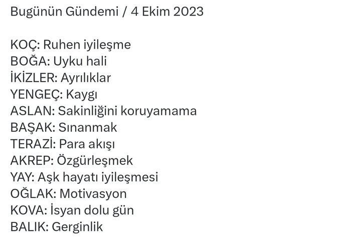 Burcuna göre bugün gündeminde ne var?
