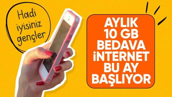Üniversite Öğrencilerine Aylık 10 GB Ücretsiz İnternet Hizmeti Bu Ay İtibariyle Başlıyor siz başvuracak mısınız?