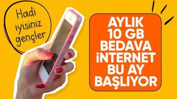 Üniversite Öğrencilerine Aylık 10 GB Ücretsiz İnternet Hizmeti Bu Ay İtibariyle Başlıyor siz başvuracak mısınız?