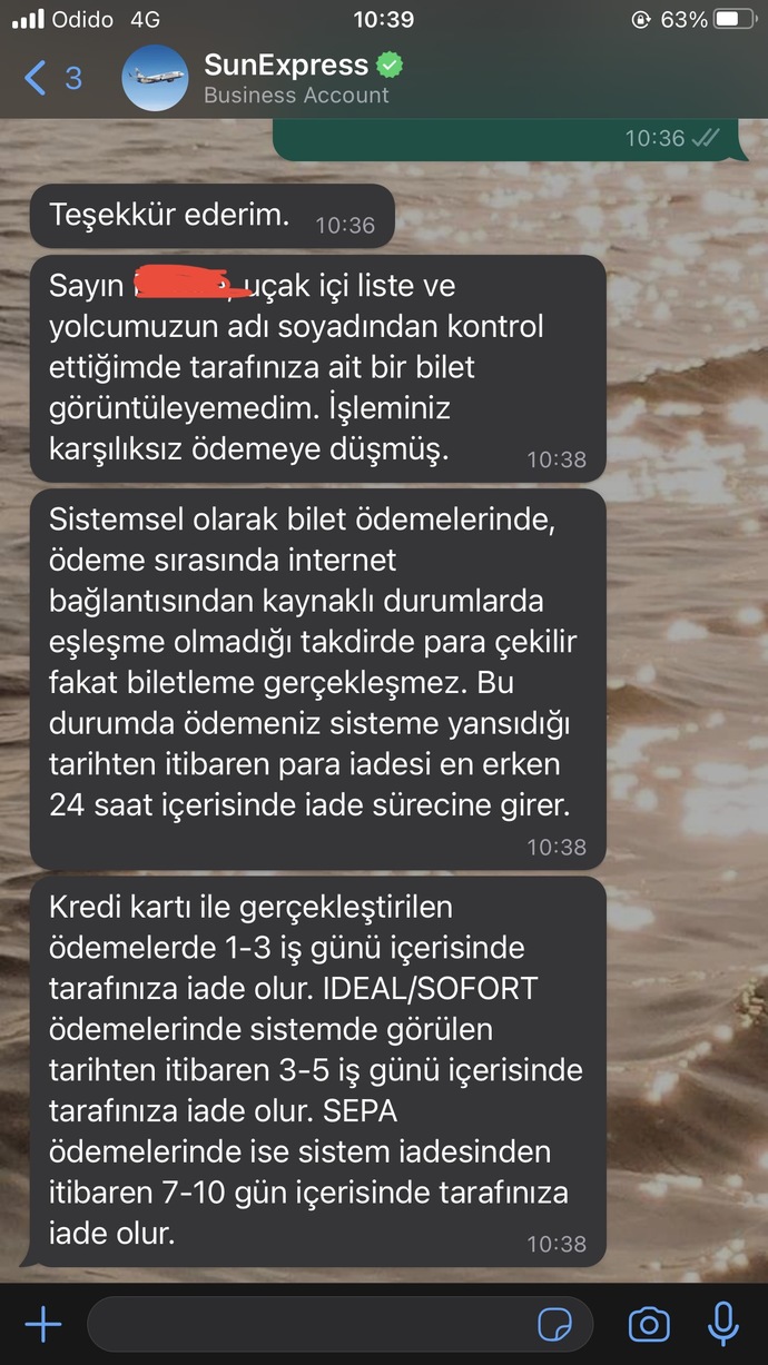 SunExpress’in bu rezilliğine ne yapabilirim?