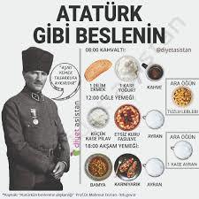Gazi Mustafa Kemal Atatürk gibi beslenen kişiler var mı?
