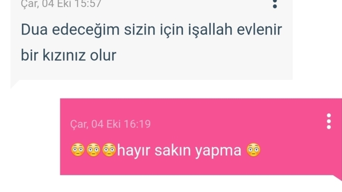 Senin için dua edenler mi çoktur yoksa beddua edenler mi?