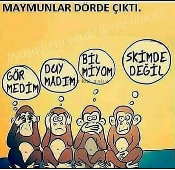 Farkında olup umursamadığın neler var?