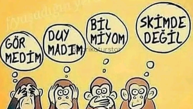 Farkında olup umursamadığın neler var?