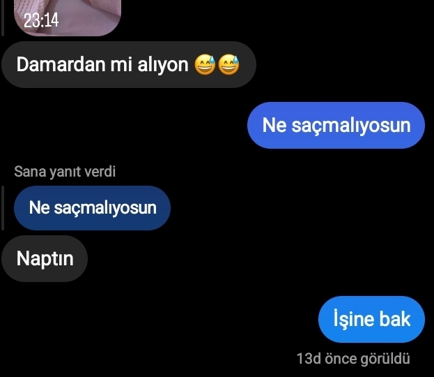 Eski sevgilim neden böyle yazmış olabilir?