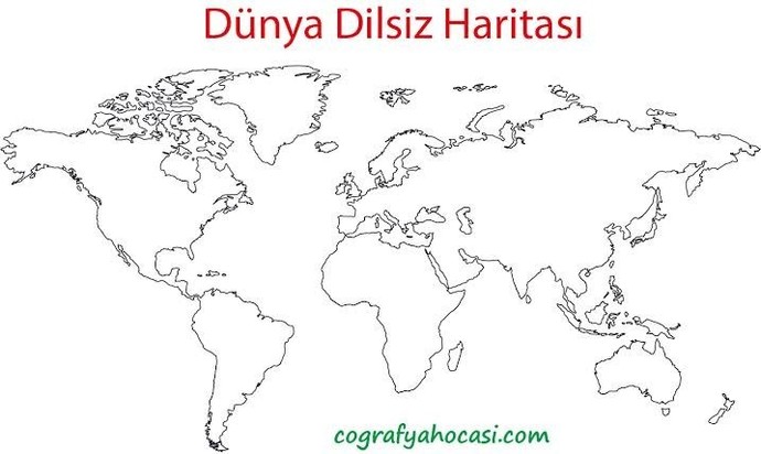 Arkadaşlar hoca haritayı boyayın dedi?