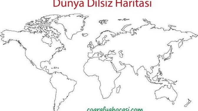 Arkadaşlar hoca haritayı boyayın dedi?