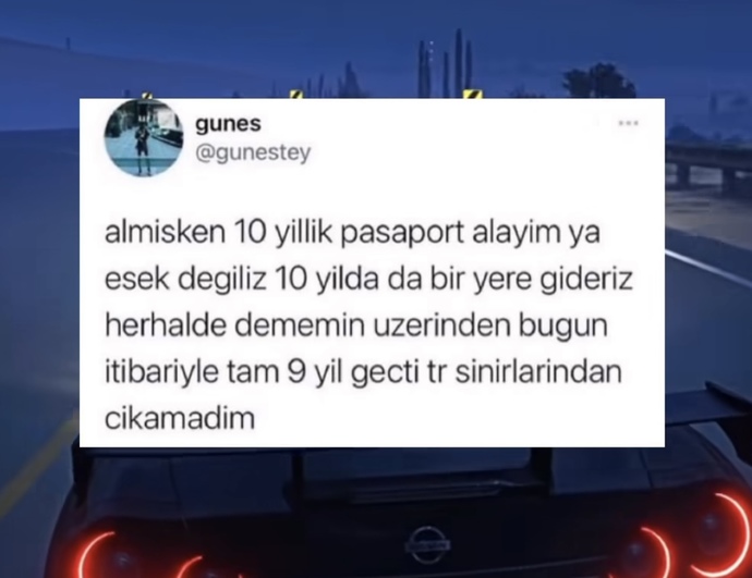 Pasaportunuz var mı?