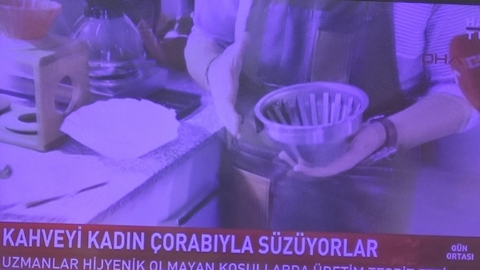 Kahveyi hangi filtreden geçiriyorsunuz?