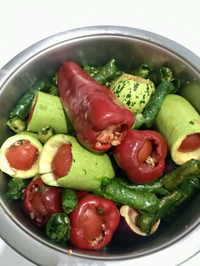 Karışık dolma yaptım, sever misiniz?