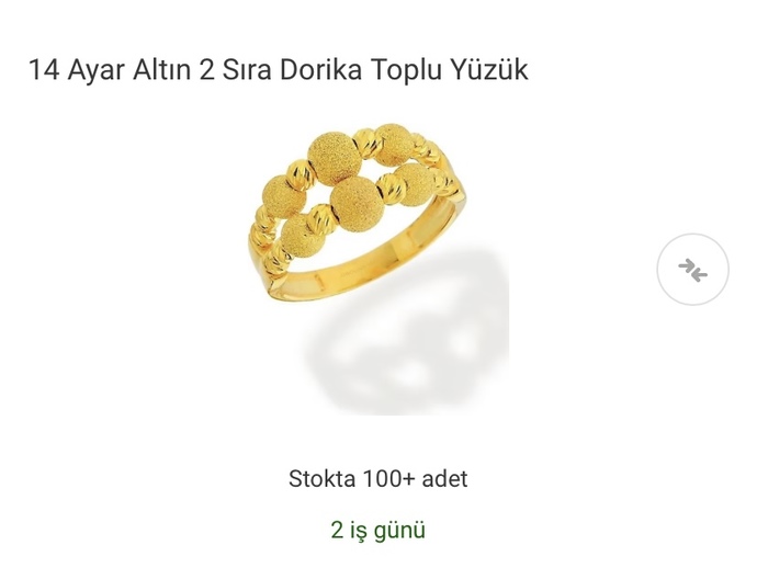 Sizce bu yüzük güzel mi?