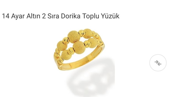 Sizce bu yüzük güzel mi?