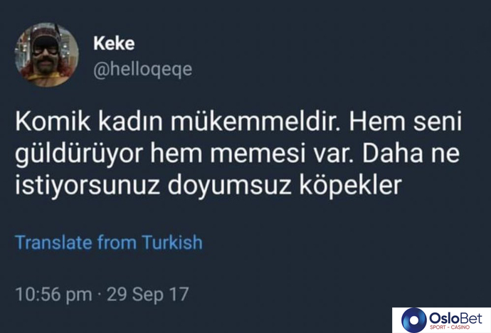 Komik kadinlari seviyor musunuz?