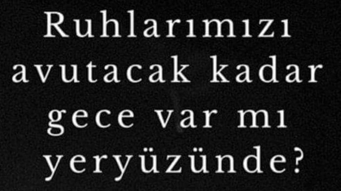 Gecenin en çok nesini seviyorsunuz?