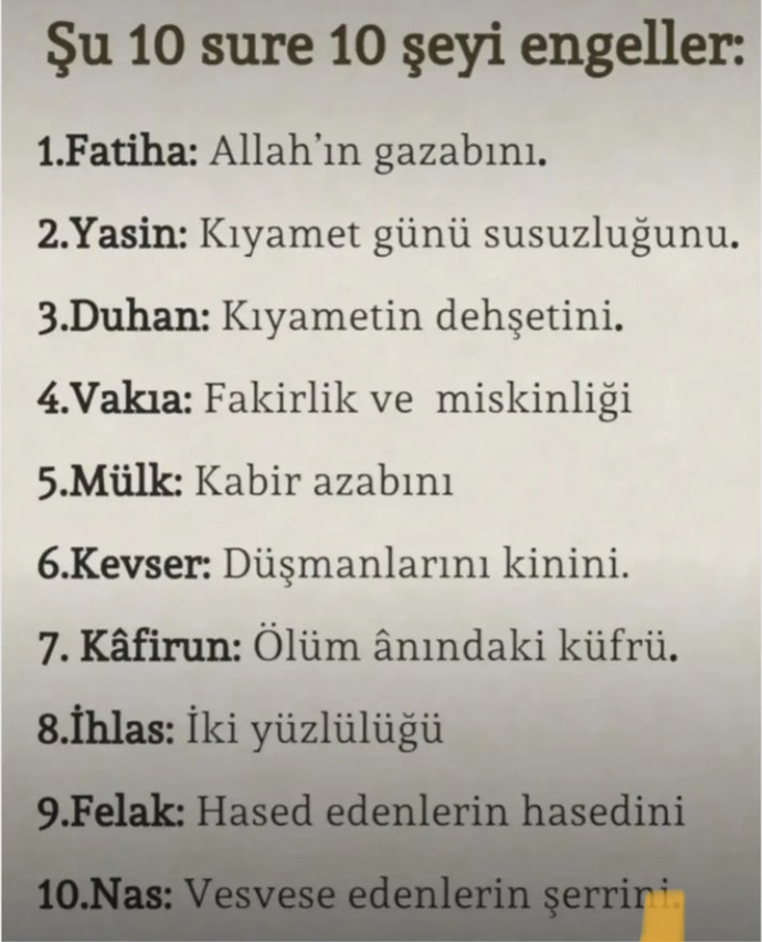 Devamlı İhlas sûresini dinlemek istiyorum bayağı iyi geliyor sizin sürekli dinlediğiniz ya da en çok okuduğunuz dua hangisidir?