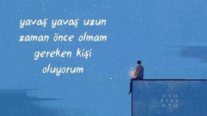 Olmanız gereken kişiye dönüşüntüğünüzü düşünüyor musunuz?