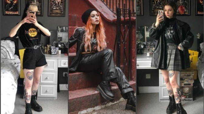 Gotik giyim tarzını kadınlara yakıştırır mısınız?
