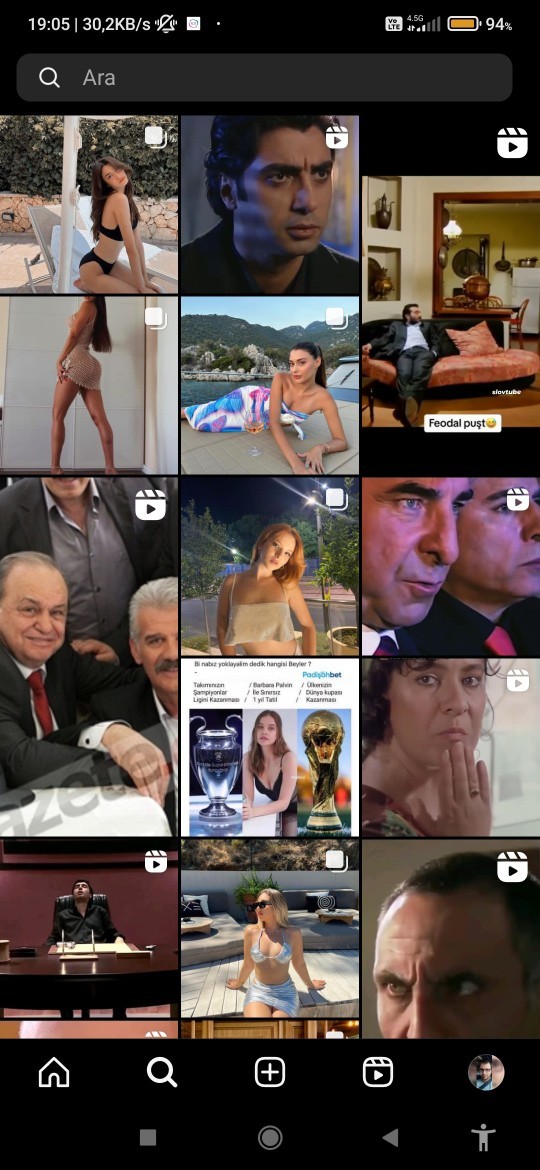 Instagram keşfetinizde neler var?
