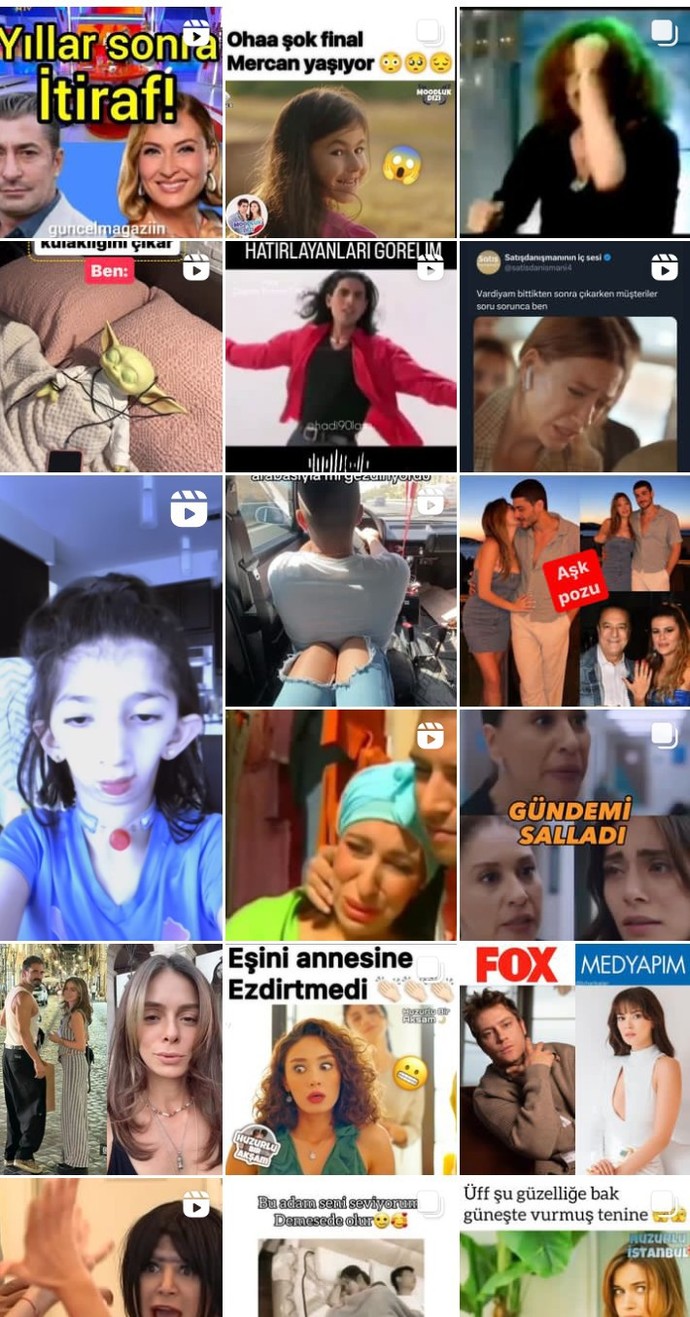 Instagram keşfetinizde neler var?