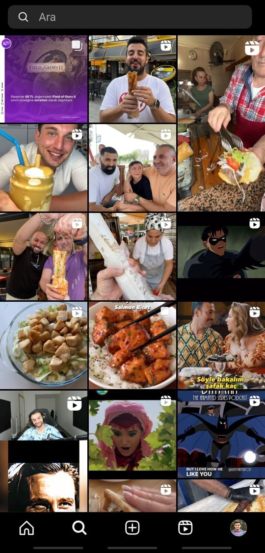 Instagram keşfetinizde neler var?