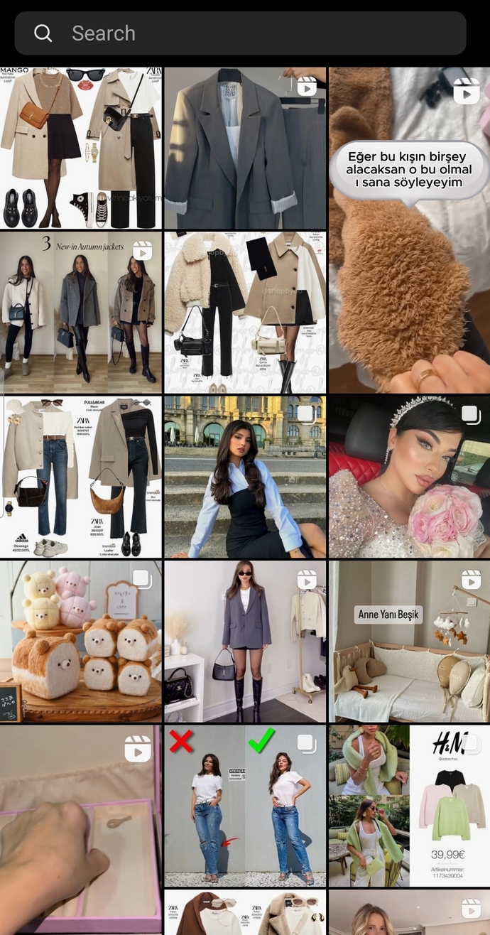 Instagram keşfetinizde neler var?