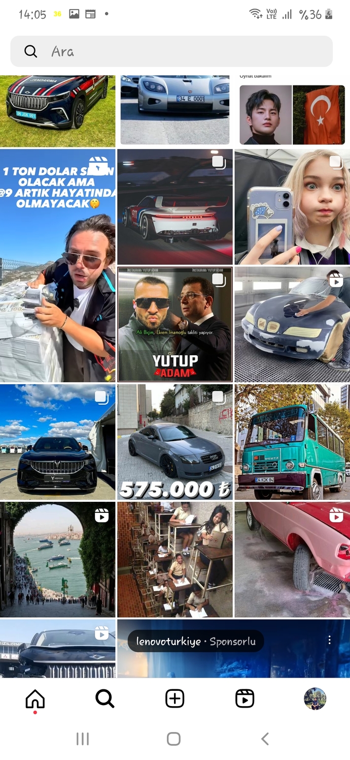Instagram keşfetinizde neler var?