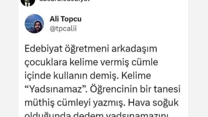 Öğretmen olsaydınız böyle yanıtlara ne tepki verirdiniz?