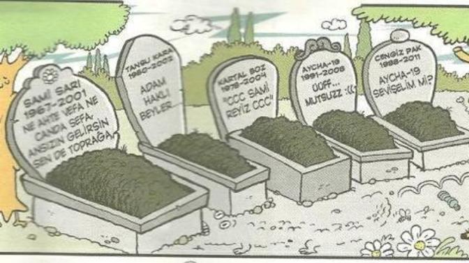 Mezar taşınıza ne yazdırmak isterdiniz?