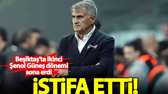 Ve Beşiktaş'ta ikinci Şenol Güneş dönemi resmen sona erdi! Sizce hocanın istifa kararı doğru mu?