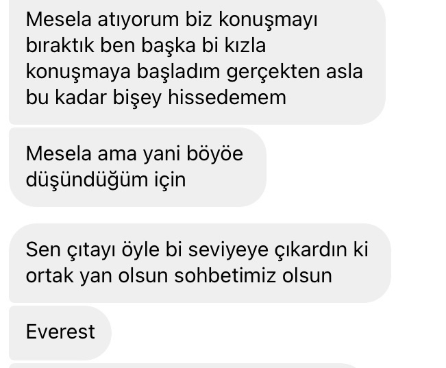 Bu mesajlarda ne demek istemiş?