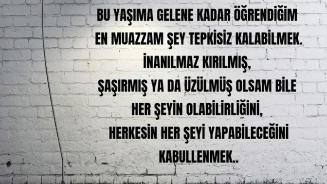 Tepkisiz kalmakta ne kadar iyisiniz 😄?