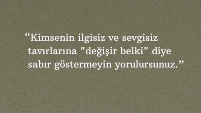 Siz, sabırlı bir insan mısınız?