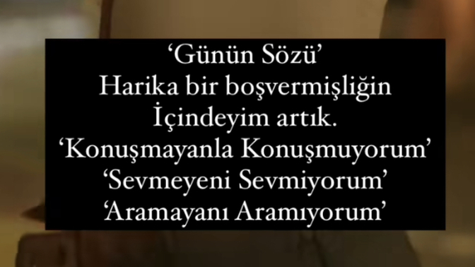 Boş vermek bir yerde özgürleşmek midir?