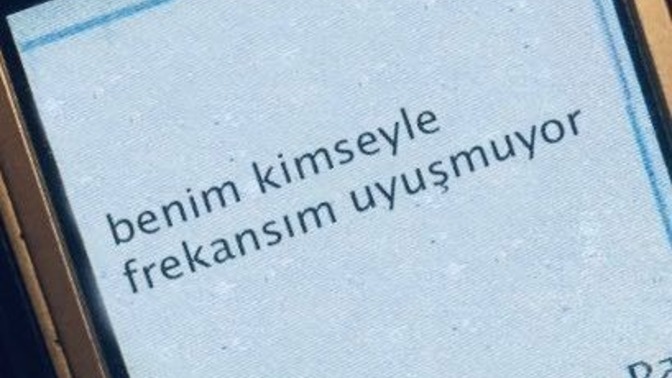 Frekansının uyuştuğu kimse var mı?