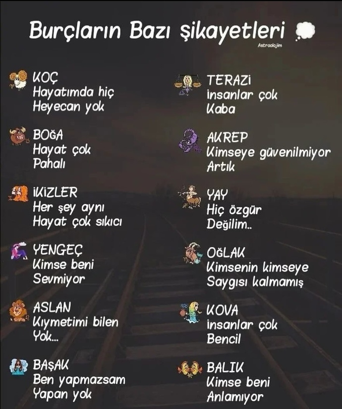 Burcuna göre şikayetlerin neler?