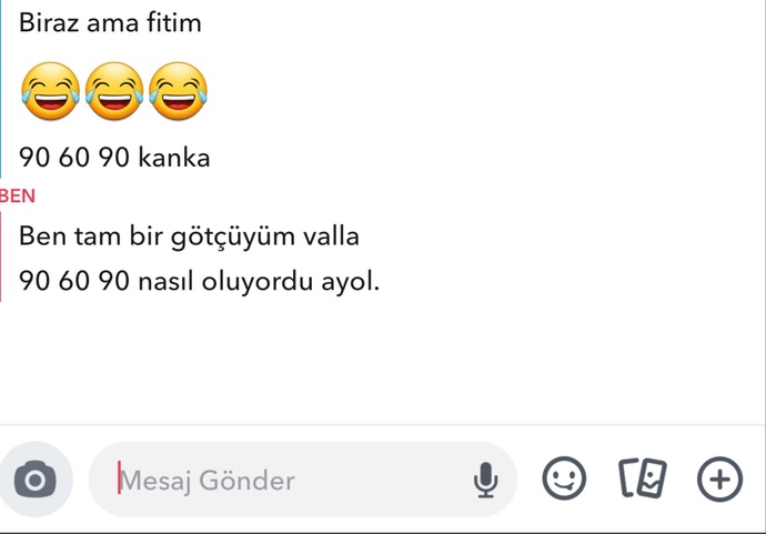Telefonunuzda son attığınız mesaj nedir?