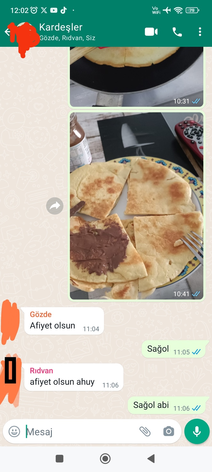 Telefonunuzda son attığınız mesaj nedir?