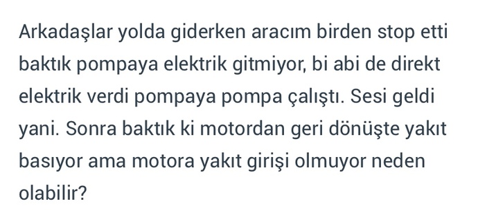 Oto elektrikten anlayanlar?