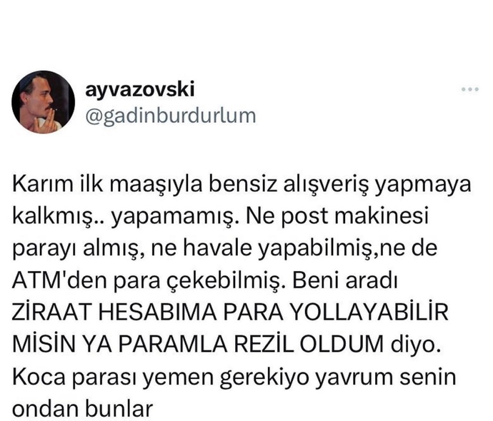 Kadınlar, koca parası olmadan yapamaz mı?