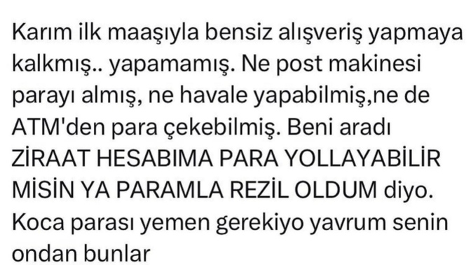 Kadınlar, koca parası olmadan yapamaz mı?