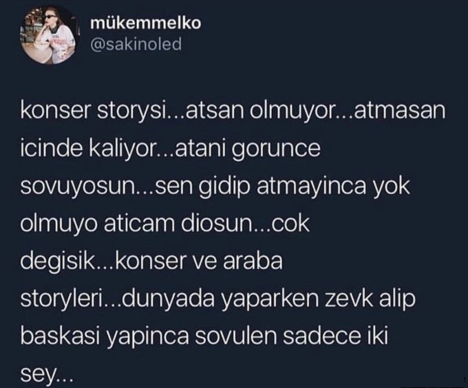 Sizin yapınca zevk aldığınız, başkası yaptığı zaman sinirlendiğiniz şeyler nelerdir?