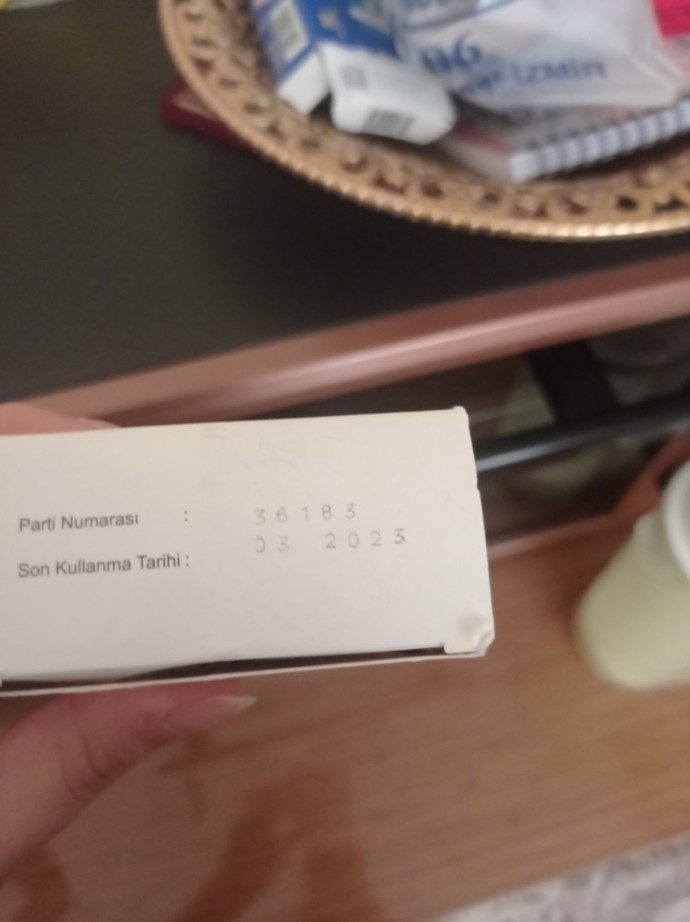Bu ilacın son kullanma tarihi geçmiş mi?