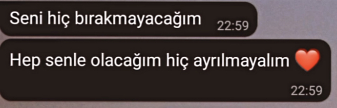 Seni hiç bırakmayacağım deyip bırakanlarınız oldu mu?