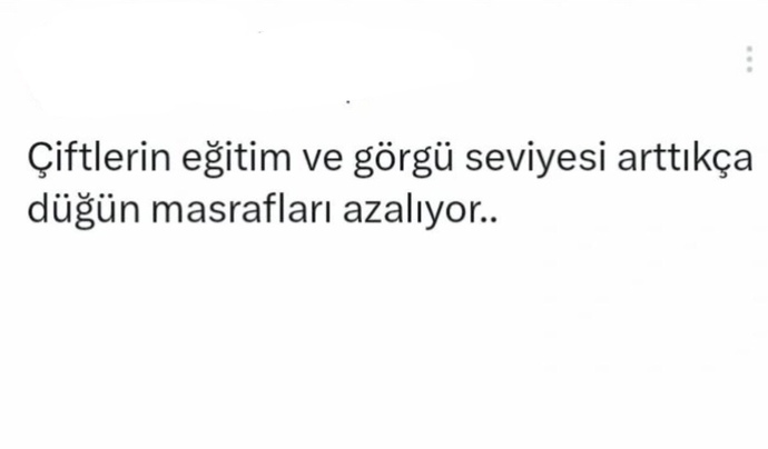 Düğün yapmak görgüsüzlük müdür?