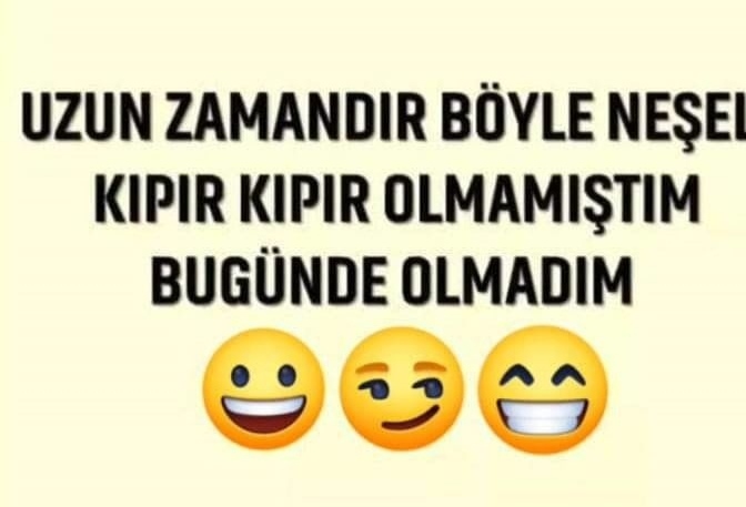 An itibariyle modunuz nedir?