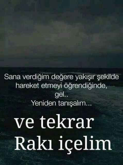 Rakı yoksa çay kahvede olabilir 😀😂