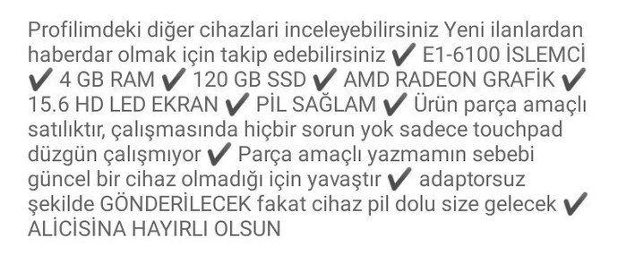 Laptoplardan anlayan biri yardımcı olabilir mi?